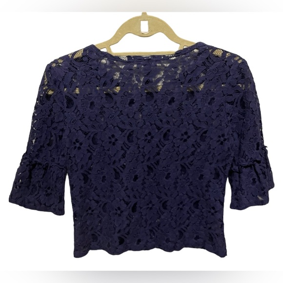 Bell Sleeve Lace Top - Picture 7 of 9